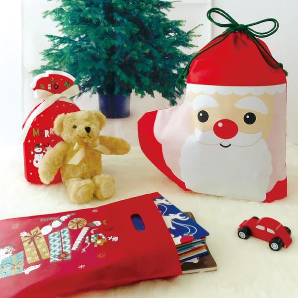 Amazon.co.jp: Z＆K サンタブーツバッグ 大きい ラッピング袋